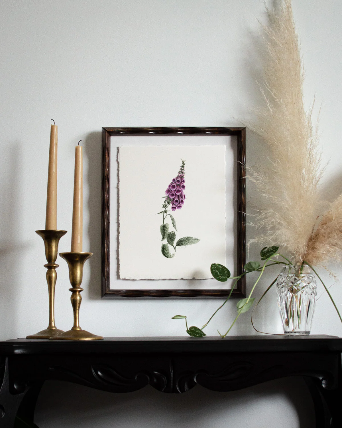 Angel's Trumpet Watercolor Painting — Kara Valentino Ffield